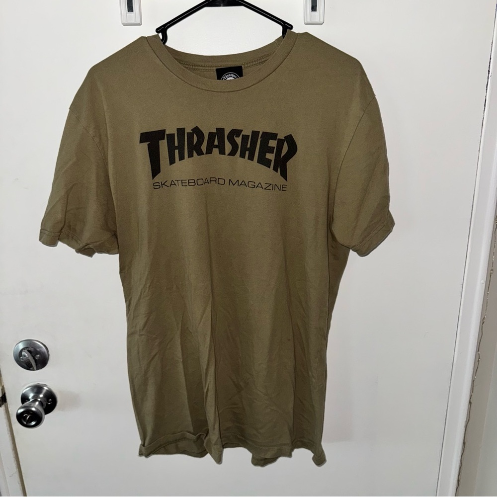 Thrasher Olive Green women’s  T-Shirt